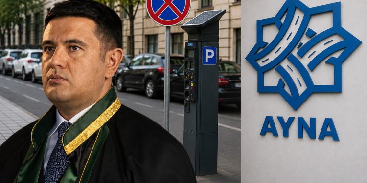 AYNA vəkilə 2 manat parklanma pulu ödəyəcək